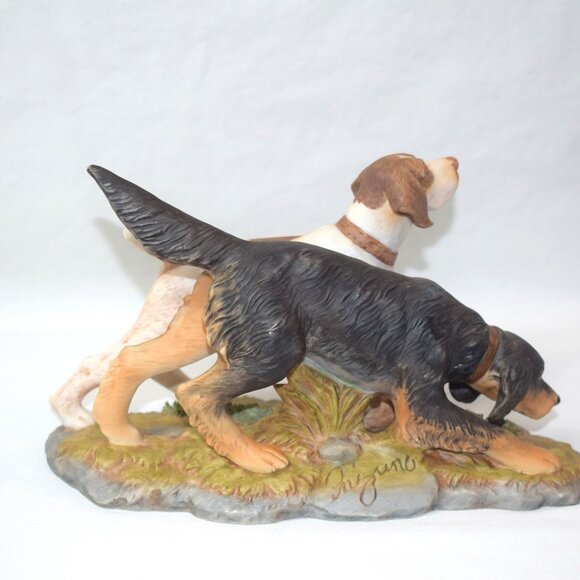 Vintage 1990 Home Interiors Homco The Hunters Figurine - Picture 3 of 6